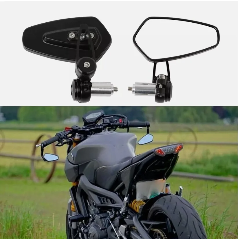 Specchietti retrovisori per moto da 7/8 specchietto retrovisore per manubrio per moto specchietto retrovisore per moto per Yamaha MT07 MT125 900 Tracer
