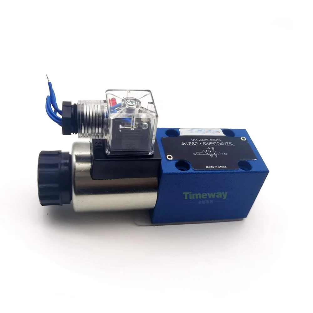 

Hydraulic Valve 4WE6E Solenoid Valve 4WE6D-L6X EG24NZ5L Directional Valve Switch or Sensor Module Control Valve