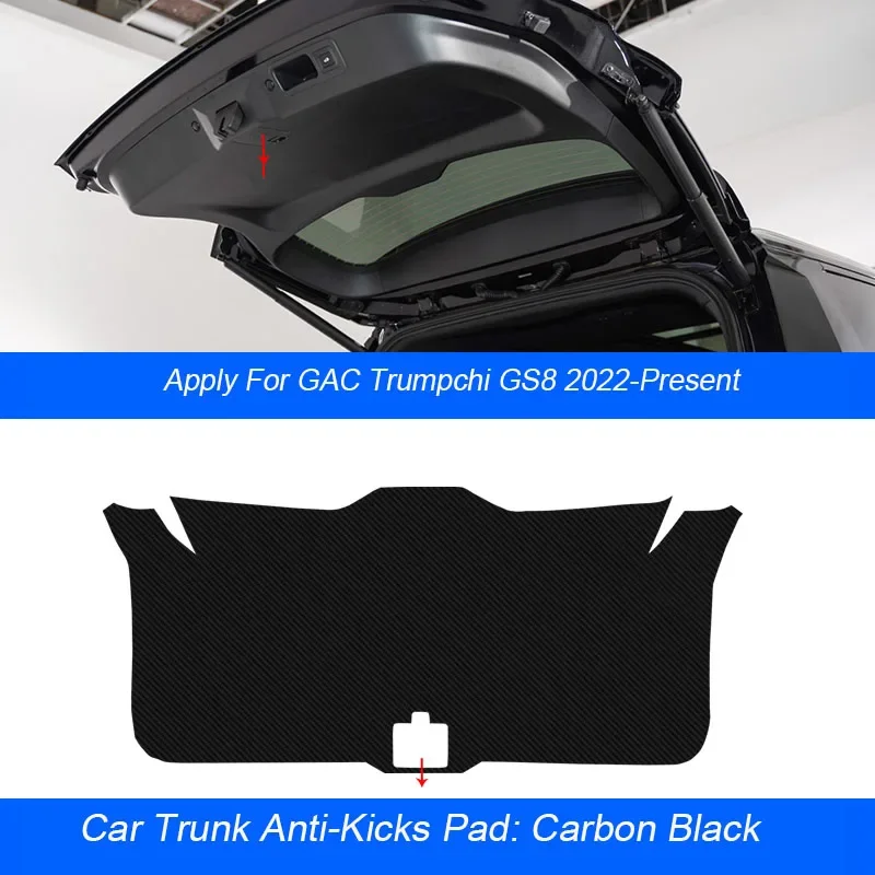 

Автомобильная передняя стойка для GAC TRUMPCHI GS8 2022-настоящее время, защита от ударов, защитная накладка на багажник, устойчивая к грязи и царапинам, автомобильные аксессуары