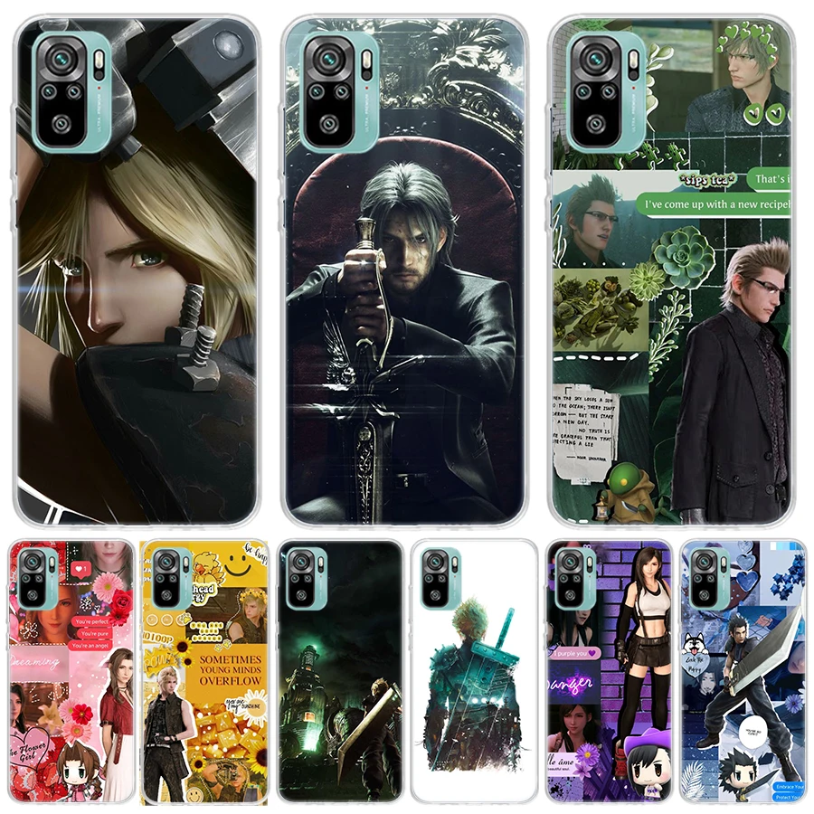 Final Fantasy Game For Xiaomi Redmi Note 14 13 12 11 10 Pro Phone Case 12S 11S 11T 11E Plus 14Pro 13Pro 12Pro 11Pro Cover Note 1 - AliExpress 202192403 Final Fantasy Game For Xiaomi Redmi Note 14 13 12 11 10 Pro Phone Case 12S 11S 11T 11E Plus 14Pro 13Pro 12Pro 11Pro Cover Note 1 - AliExpress 202192403