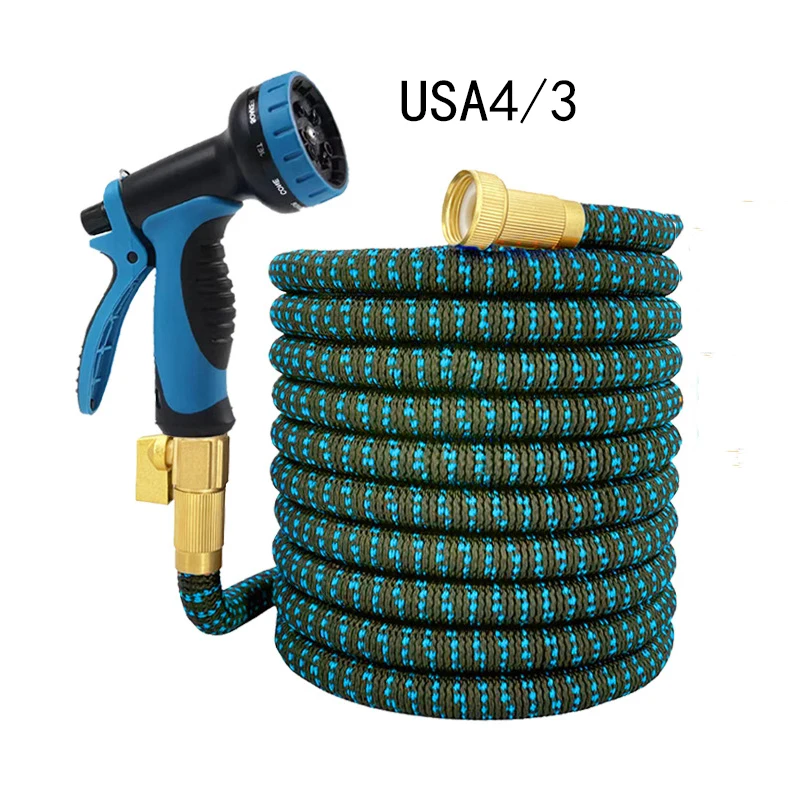 The New Garden Hose High Pressure Flexible Expandable High-Pressure Water Gun Pipe Watering Car Wash Hose Telescopic hose