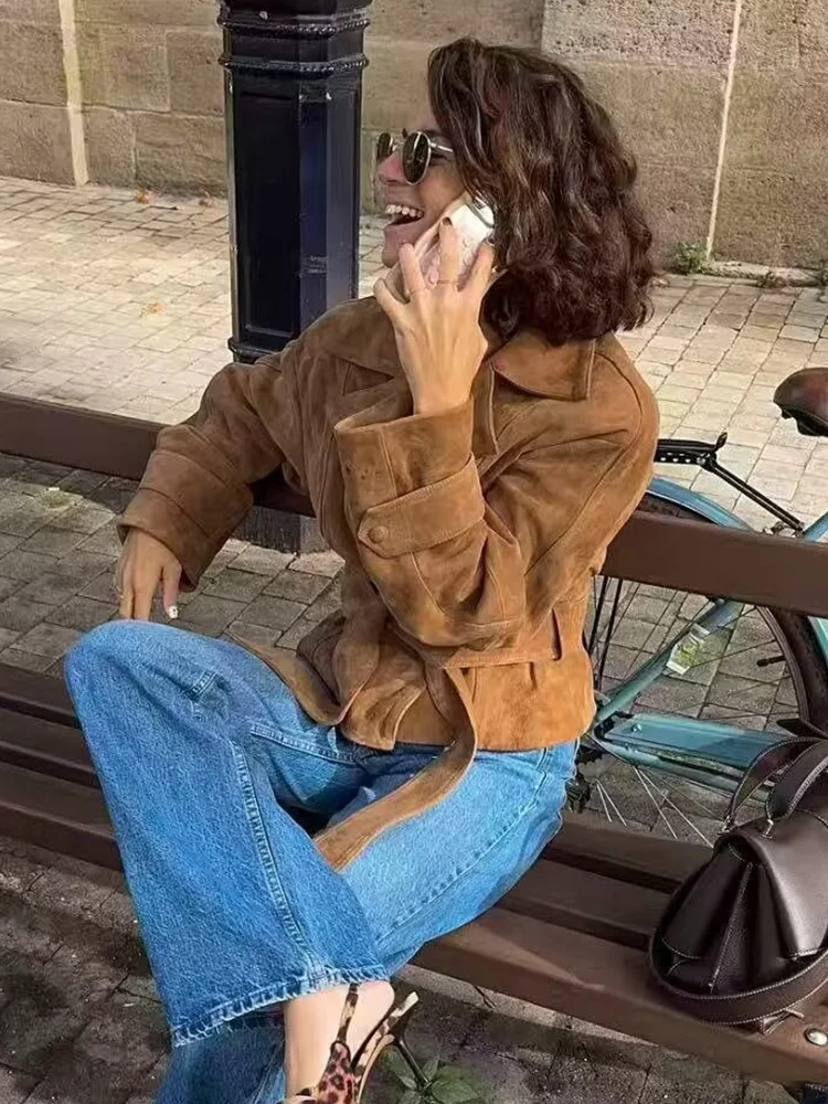 

HH женские зимние теплые куртки однотонные с отложным воротником и карманами на шнуровке украшения женские повседневные новые модные пальто с длинными рукавами модные