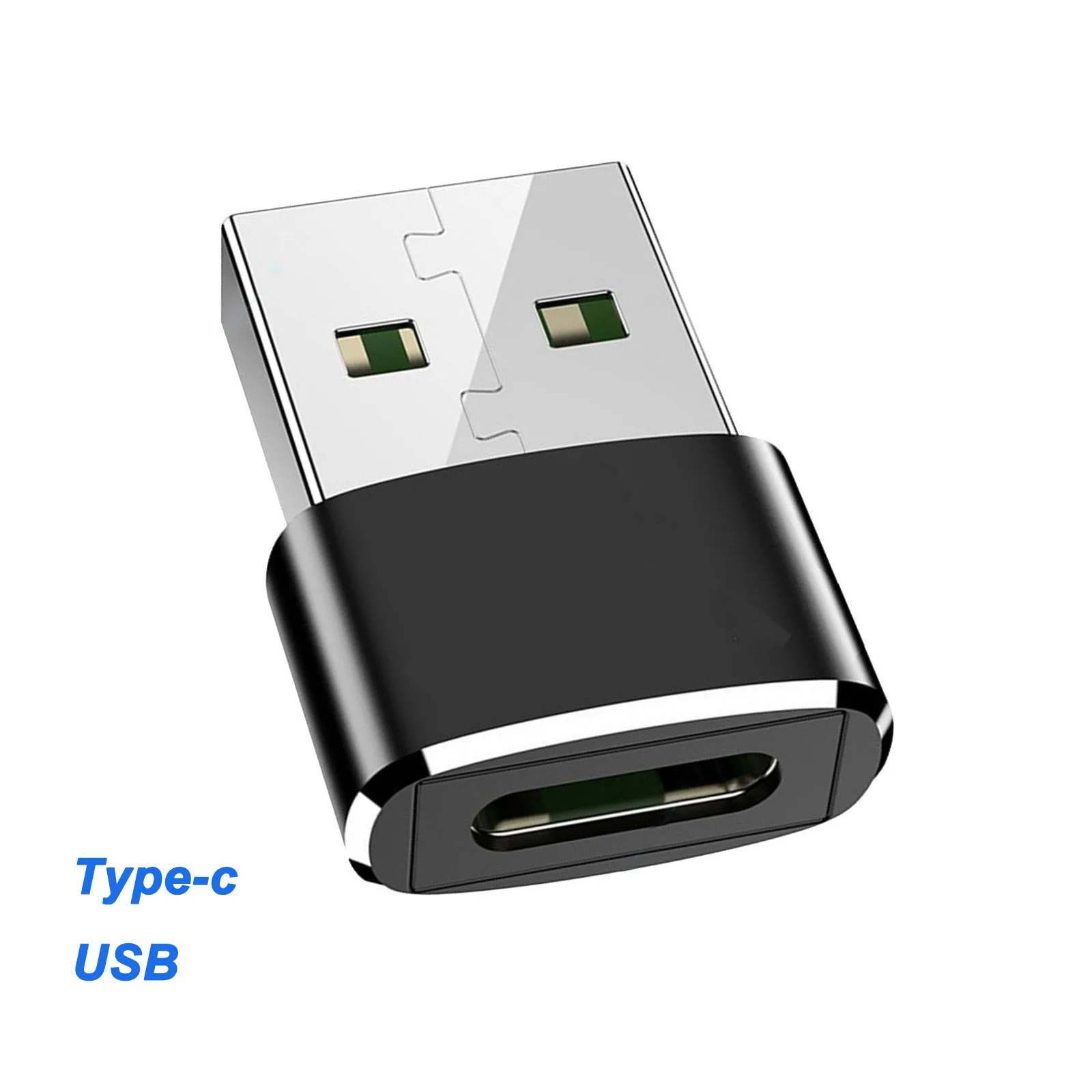 Adaptador USB Tipo C OTG, USB 2.0, Conversor Masculino