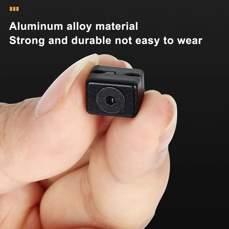 1pc Archery Rope Metal Clamp Buckle Drop Away Arrow Rest Fix Buckle Clip Cable Fastener Clamp Compound Bow Shooting Accessories