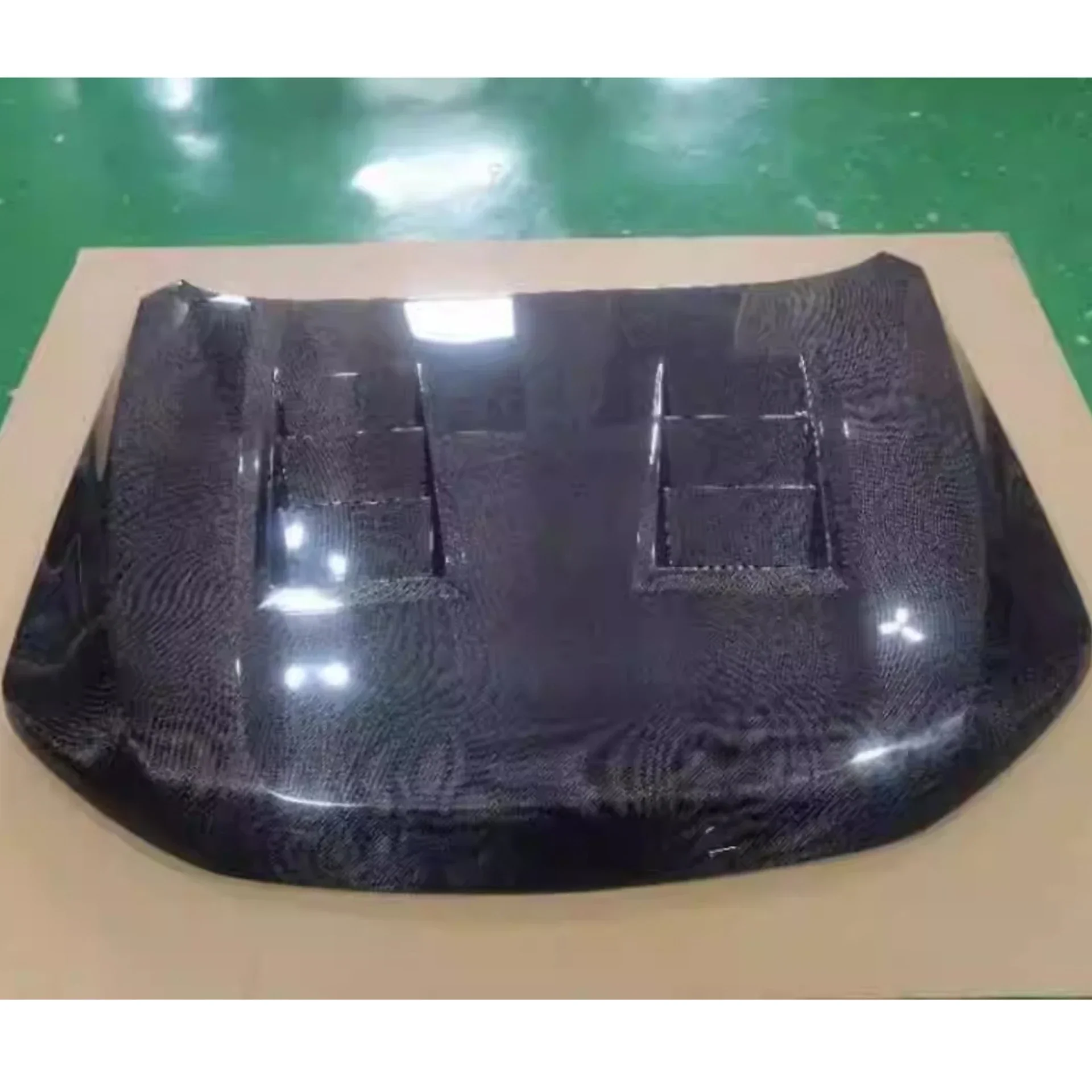 

Обвесная крышка двигателя из углеродного волокна для легкого капота Poer, автомобильные аксессуары