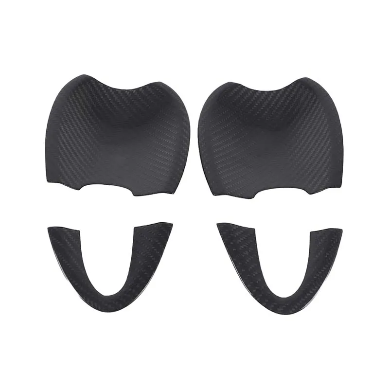 ألياف الكربون الحقيقية لمازدا MX-5 ND 2016-2025 مقبض السيارة الخارجي الباب السلطانية ملصق مزخرفة اكسسوارات السيارات الخارجية