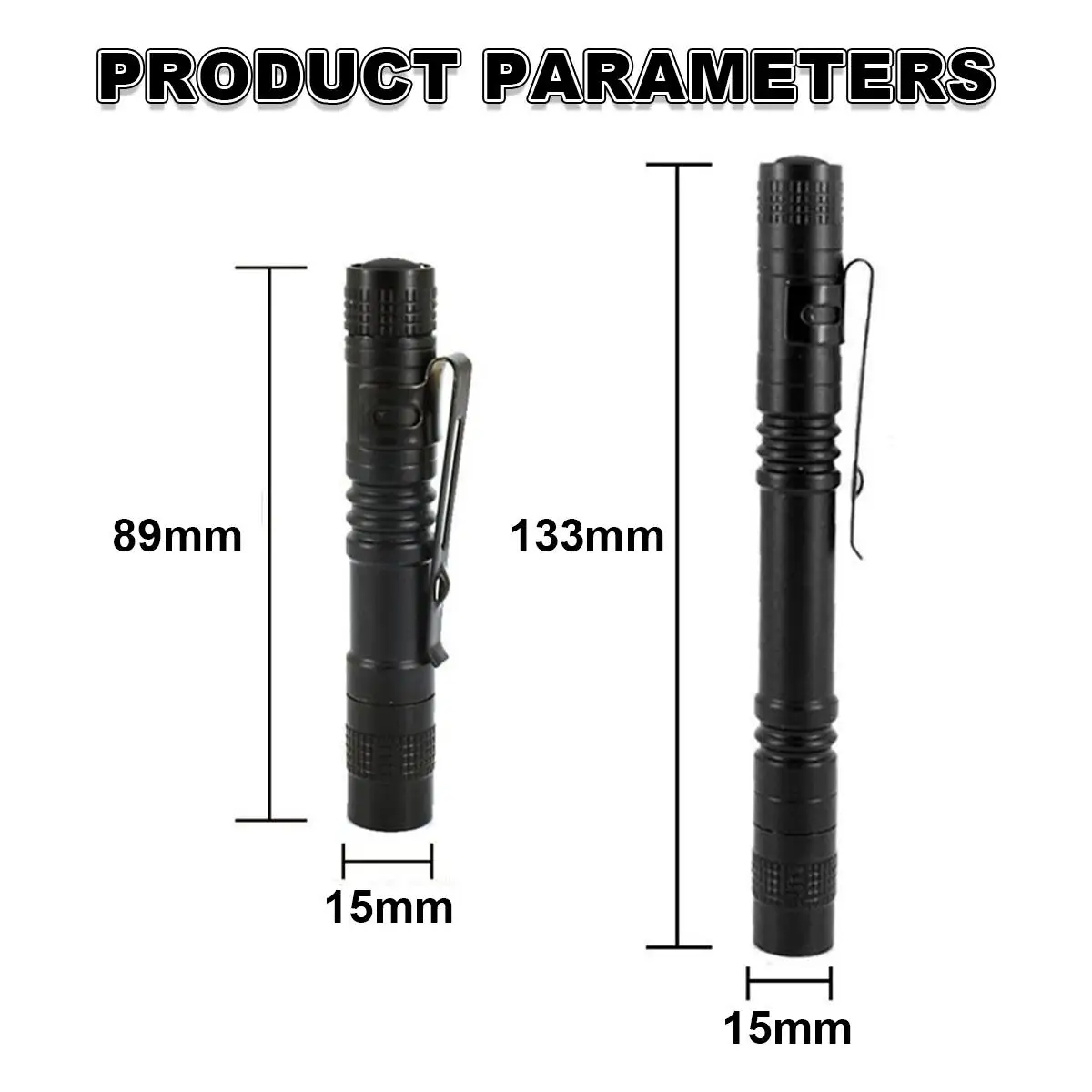 Uv Flashlight 365nm Ultraviolet Torch With Pen Clip Detector 365nm Portable Led UV Flashlight Led Stains Detection Lamp