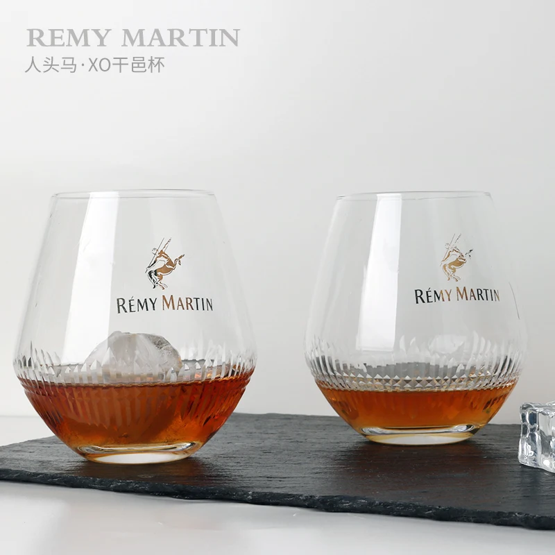 REMY MARTIN Whisky glass Wine tasting glass Shot glass Carved glass Cognac glass Brandy glass