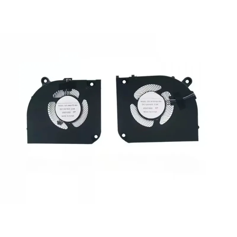 New Original Laptop CPU GPU Cooling Fan For CLEVO X370SNW-G WINMA MODEL EFC-87091S2 EFC-84091S2-0BH 20302D6422P29425/6 12V 6W