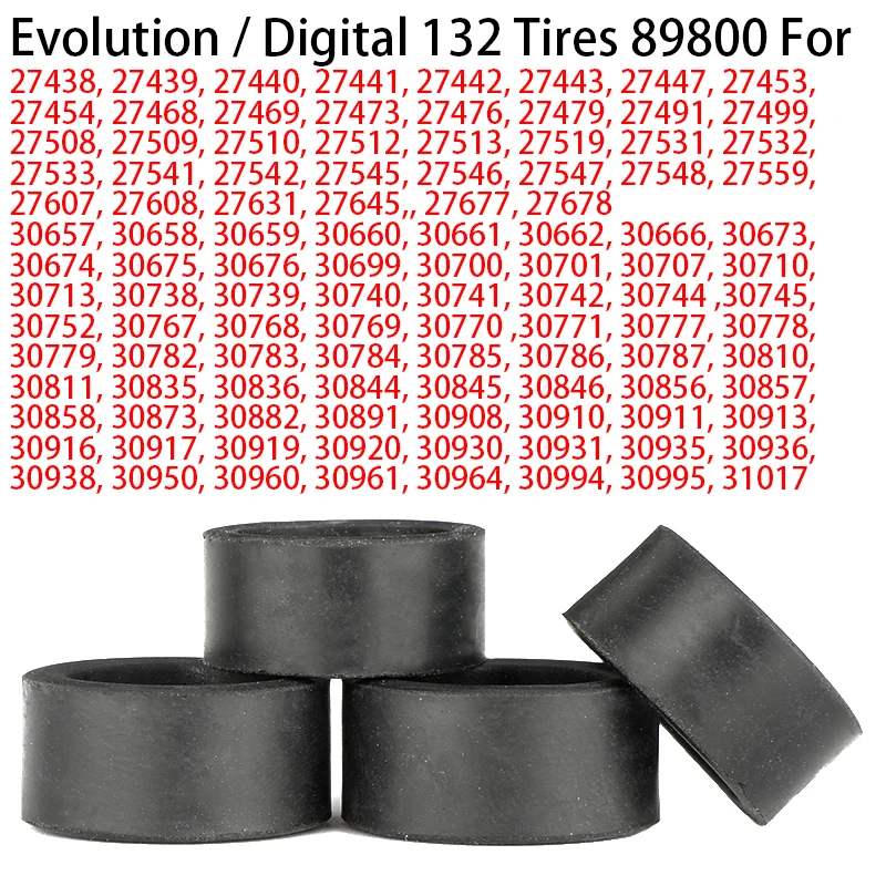 Slot Car Tire Carrera Evolution Digital 1 32 1/32 89800 Tires For A5 DTM R8 LMS 30662 30661 30675 30700 30701 30744 30873 30713