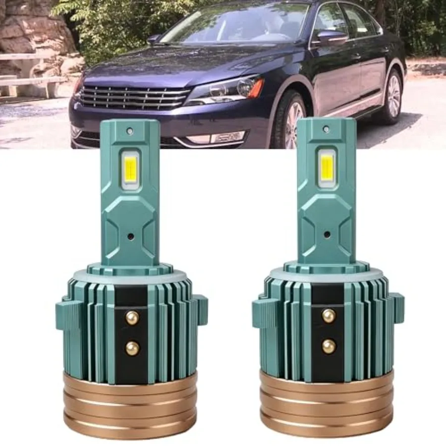 

Лампы для Volkswagen VW Passat 2012-2019, специальная серия, ближний свет, 400% повышенная яркость, 6000K, ксенон, белый свет, прямое свечение