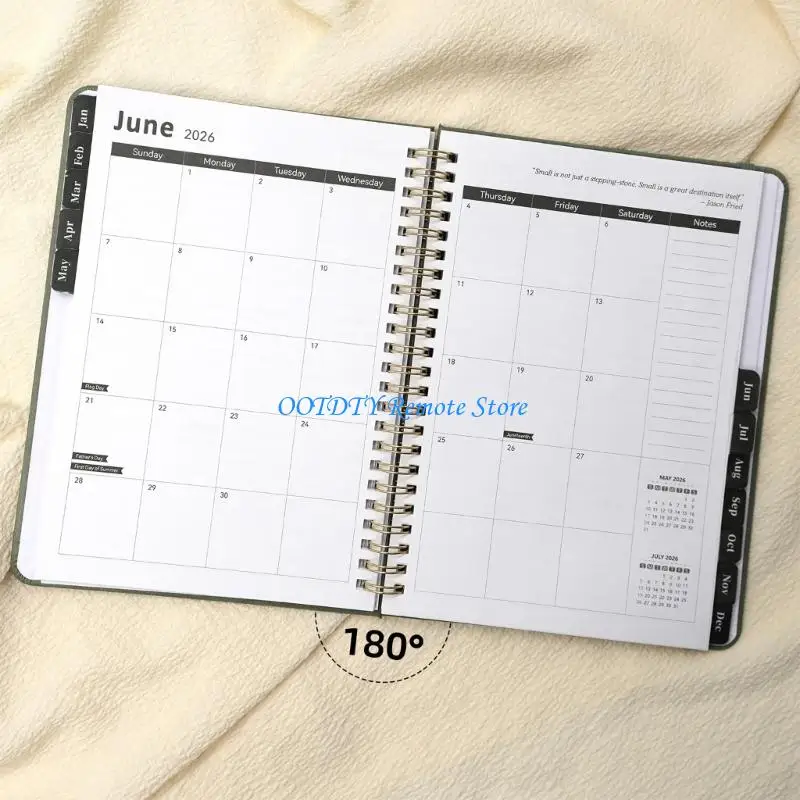 2026 Schedule Planner Daily Planner Multifunction Sections Travel Planning Journal Schedule Notebook For Smooth Writing