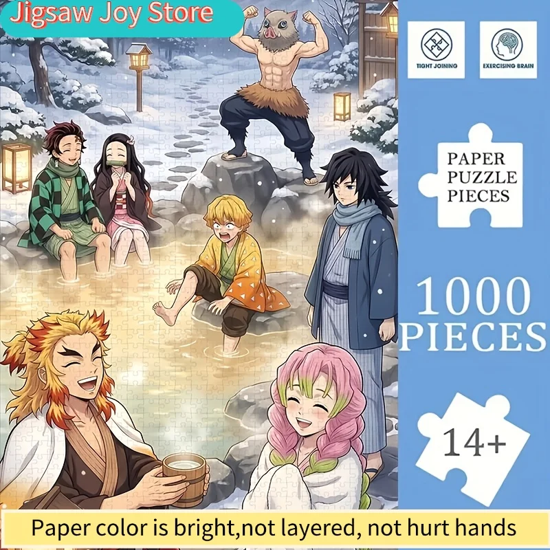 

Пазл для взрослых без рамки с яркими аниме-персонажами. Идеально подходит для спальни, гостиной или прихожей.