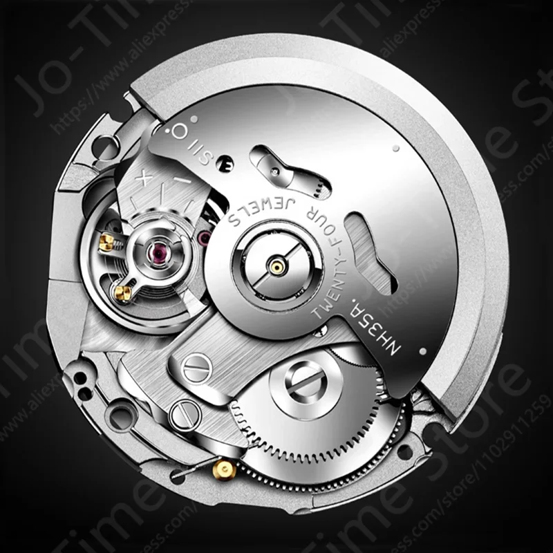 Nuovi accessori per il movimento dell'orologio meccanico giapponese NH35A Parti originali per lavoro completamente automatico a tre lancette per l'orologiaio