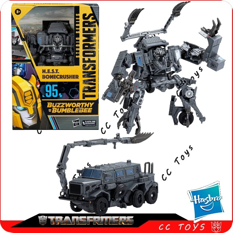 

In Stock Hasbro Transformers Toy Studio Series SS-95BB N.E.S.T. Bonecrusher Movie Toys Robots Action Figures Gifts Hobbies