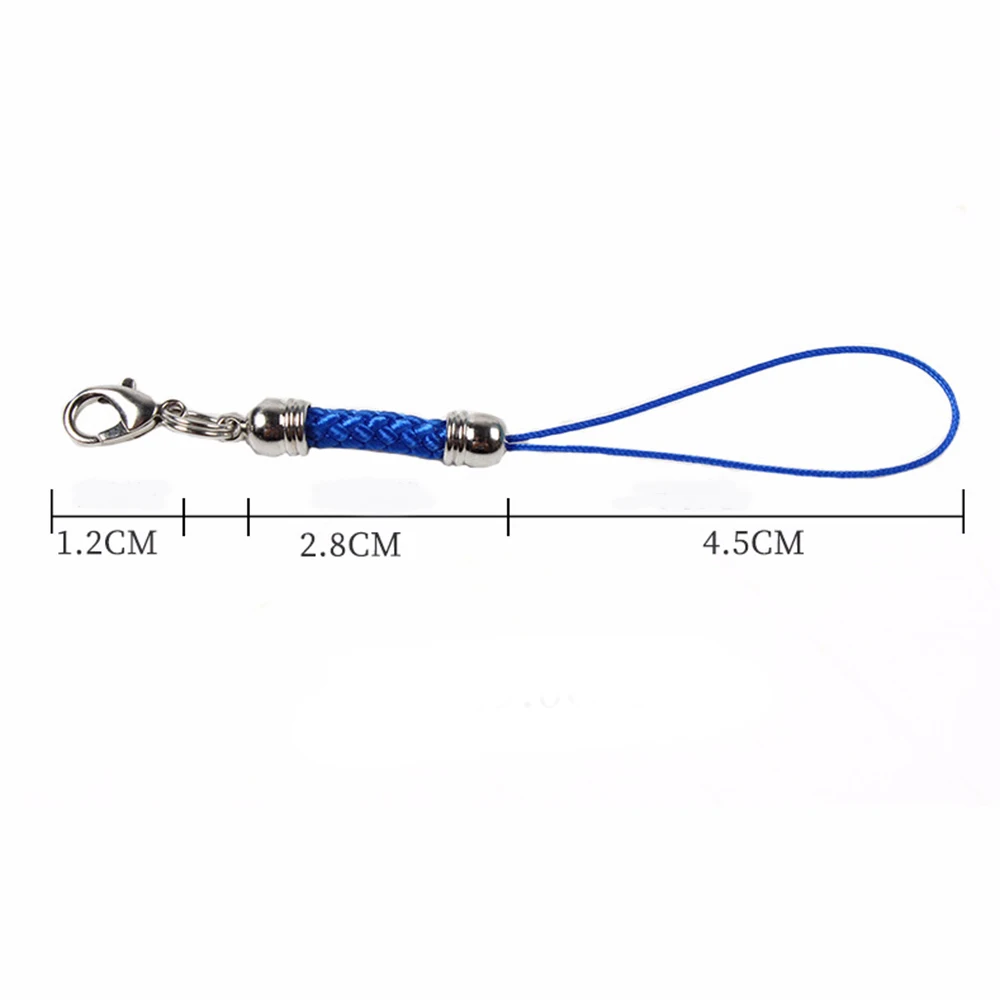 Lanyard Crafts Thread Cord Key Rings Key Holder Metal Diy Jewelry Lobster Clasp Lanyard Keychain Rope Mobile Phone Strap