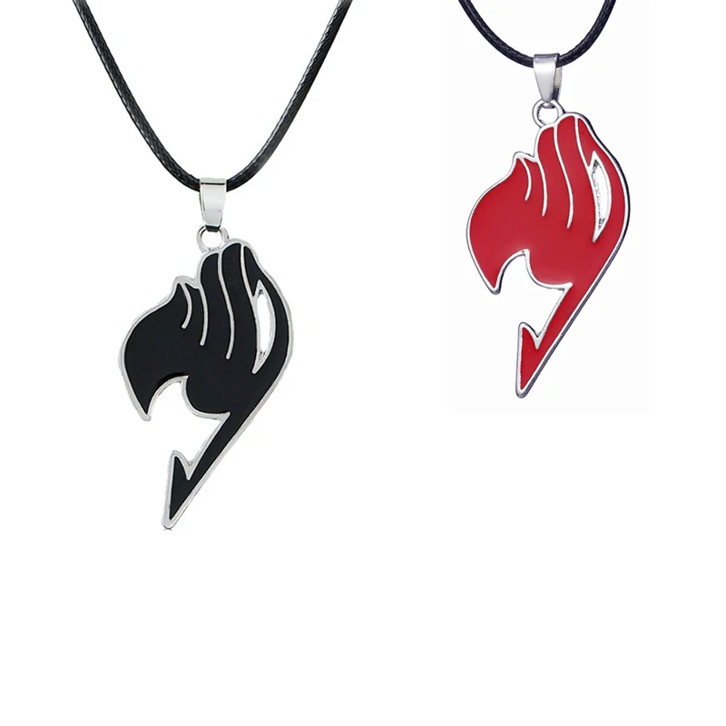 Anime Fairy Tail Metal Alloy Necklace Pendant Manga Collections Cool Costume Accessories