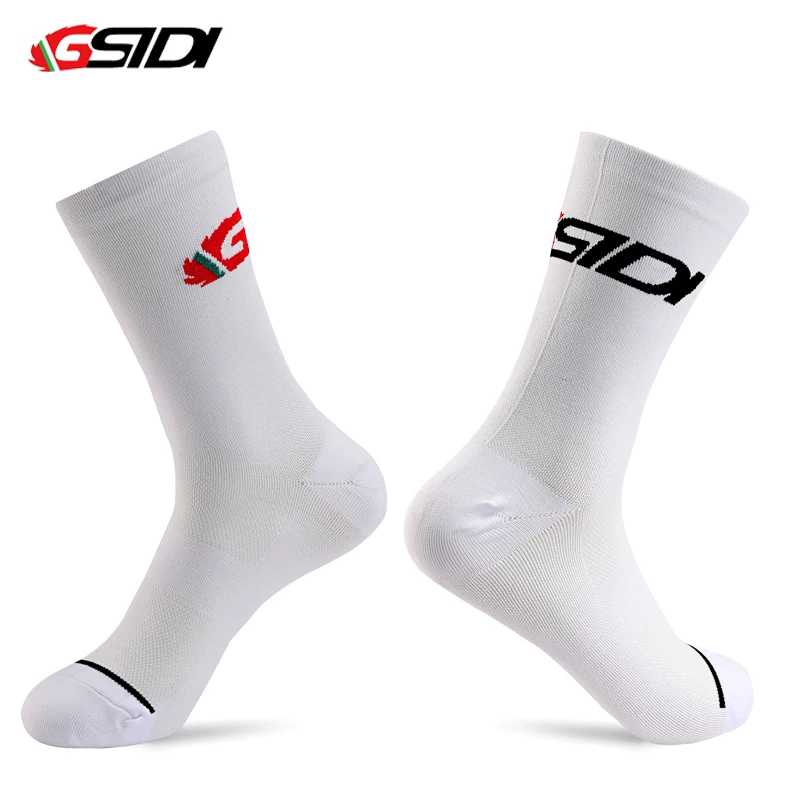 GSIDI  Professional Cycling Socks Sport Socks Breathable Road Bicycle Socks Men and Women Outdoor Sports Racing