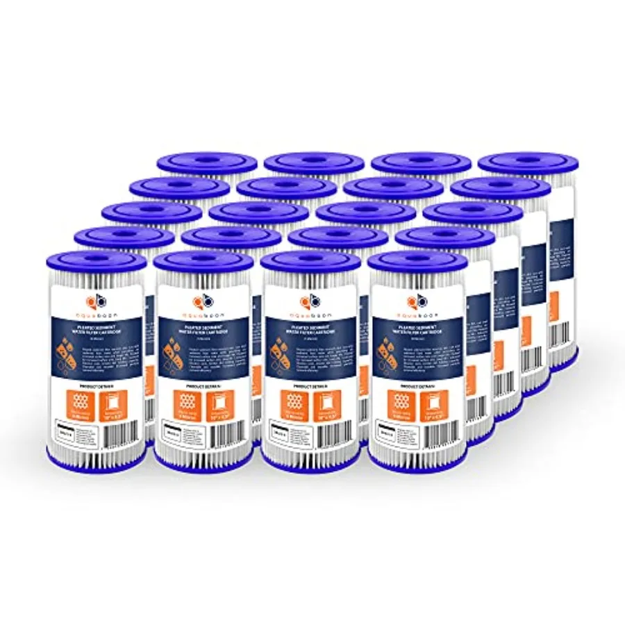 

5 Micron Pleated Sediment Water Filter 10 x 4.5 Cartridge - Whole House Water Filter Replacement - Whole House Water Filters Ca