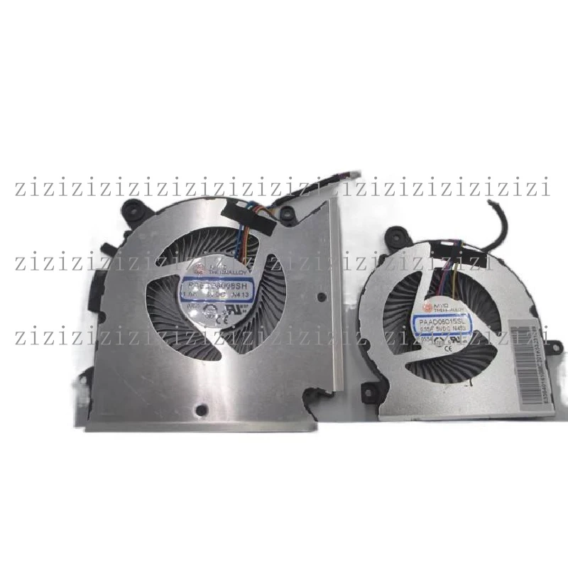 0+Neuf pour MSI GF65 Thin 9SD 9SE 10SD 10SE Ventilateur CPU & GPU PABD08008SH N413 N433