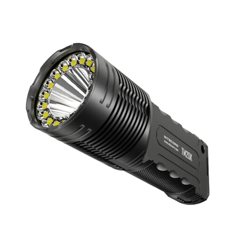 Imagem -03 - Usb Lanterna Recarregável 19 x Cree Xp-l2 Leds Built-in 9600mah Bateria Searchlight Nitecore-tm20k 20000lumens