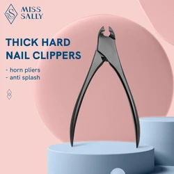 Miss Sally Nail Clipper Stainless Steel Ingrown Nail Nipper Cutter Pedicure Manicure Scissor For Paronychia Hard Thick Nail Tool