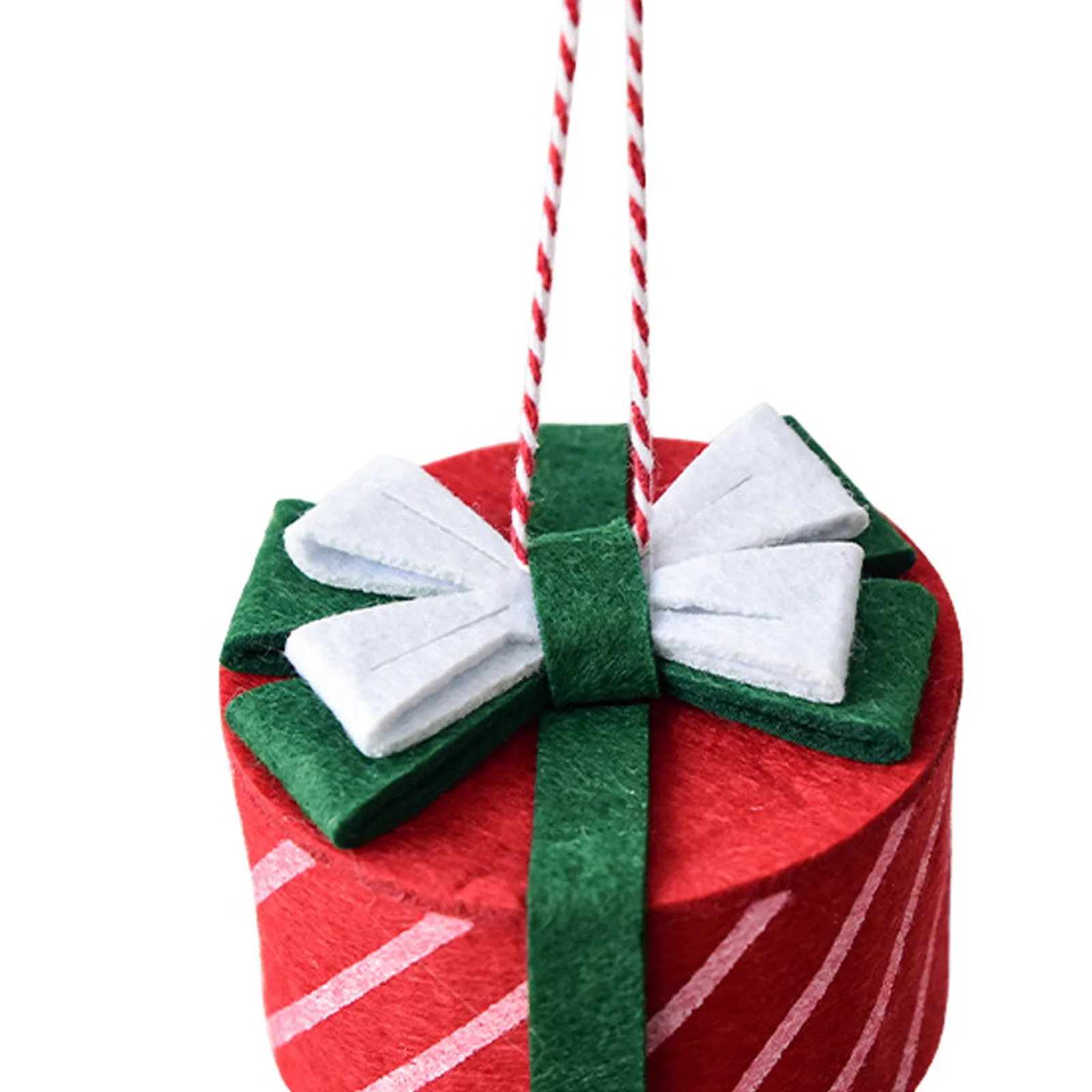 شجرة عيد الميلاد ديكور صندوق هدايا عيد الميلاد الصغير شجرة عيد الميلاد هدية القوس صندوق تزيين مُثبت هدية صندوق