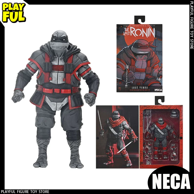 

Presale New Original Neca Ninja Turtles Nightwatcher The Last Ronin Michelangelo Anime Figure Neca 54414 Custom Toys Kids Gift