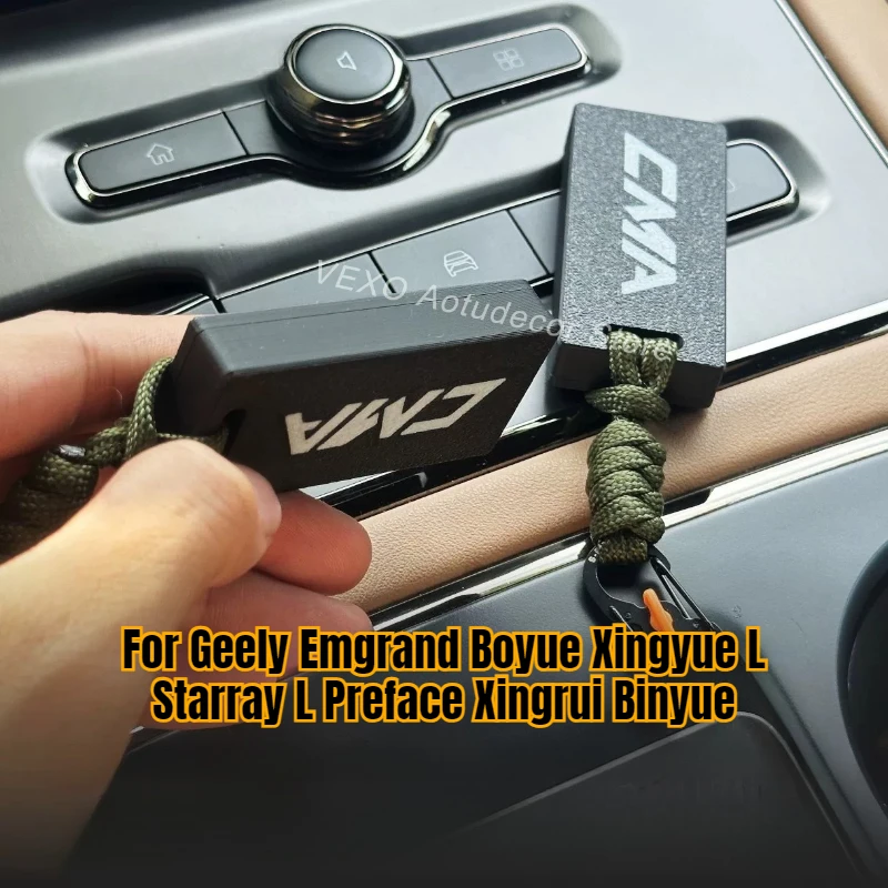 Car Key Cover Shell for Geely Emgrand Boyue Xingyue L Starray L Preface Xingrui Binyue Key Replacement Case Protective Shell Fob