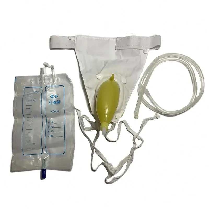 Hospital Reusable Urinal Urine Collector Bags for Wearable Urine Bag