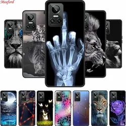 Phone Case For Realme GT Neo3 Case Black Silicone Soft Back Cover For Realme GT Neo 3 Phone Case Cover RealmeGT G T Neo 3 Coque