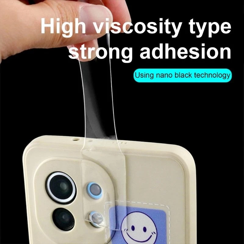 شريط لاصق واضح الشريط الثقيل الشريط القابل لإعادة الاستخدام لتأمين عنصر مرن