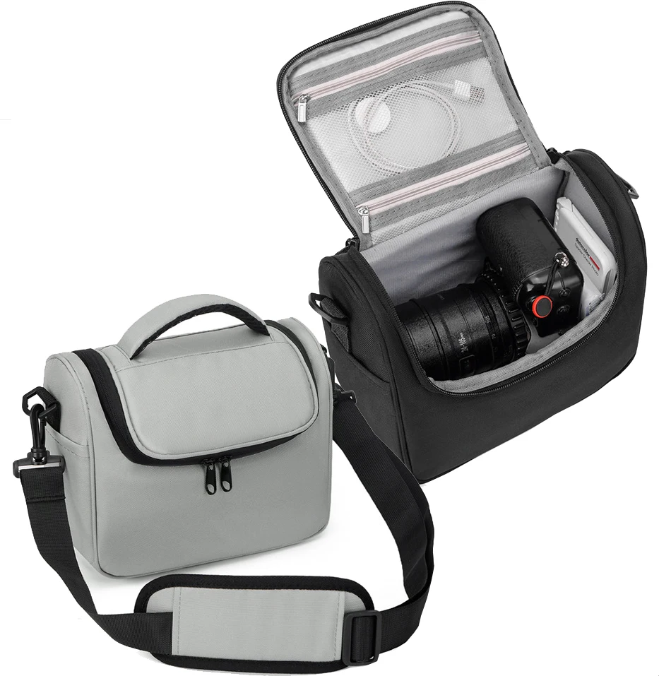 New Portable Lightweight Photography Shoulder Bag Handbag for Canon Nikon Sony SLR Cameras Accessories