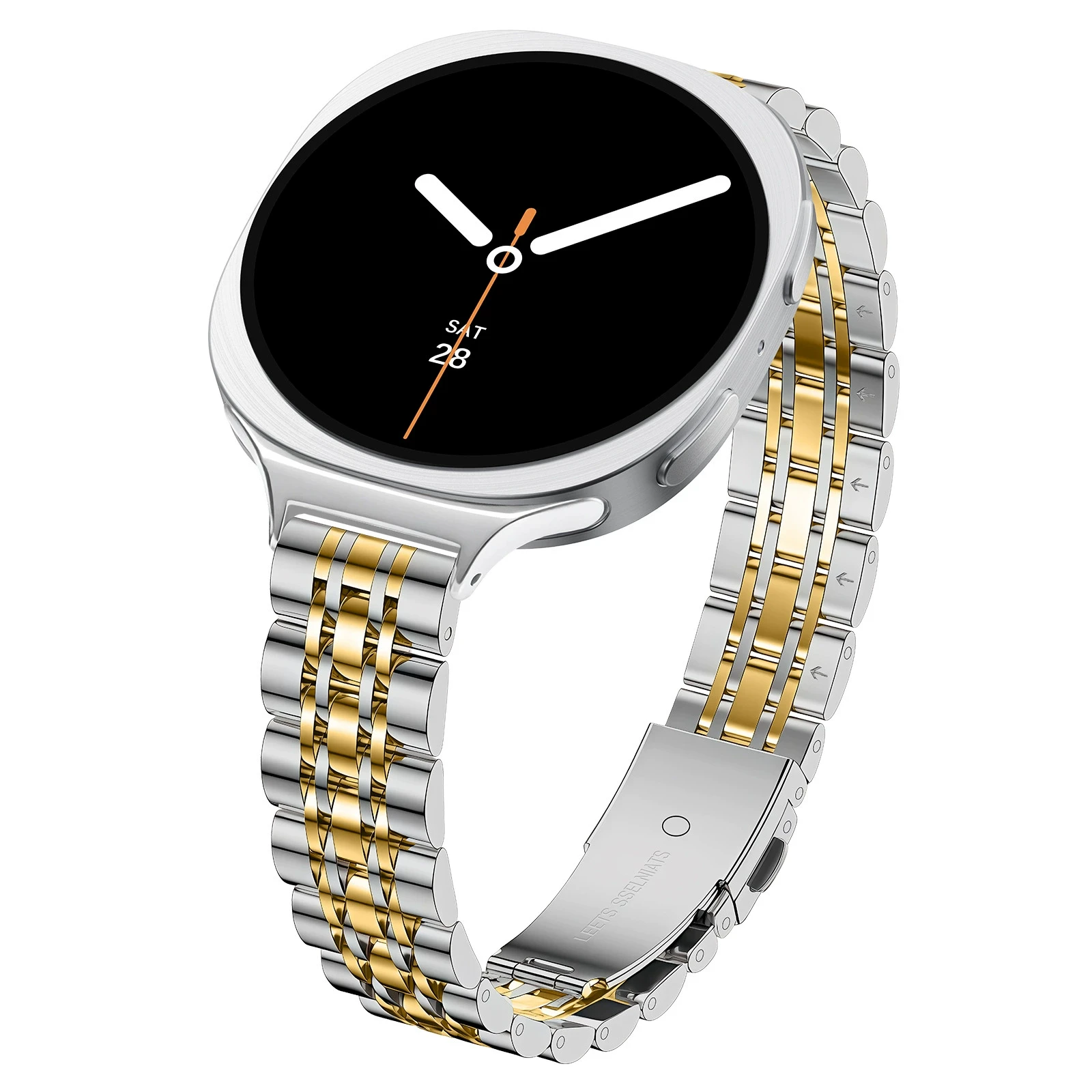 Edelstahlarmbänder für Samsung Galaxy Watch 9 8 40/44 mm, schlanke Metallarmbänder, Correa Galaxy Watch 8 Classic 46 mm Uhrenarmband – Detail 20