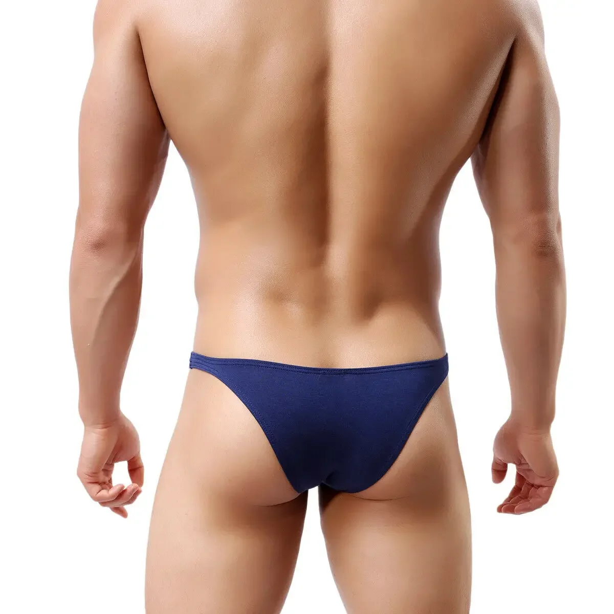 4PCS/Lot Cotton Briefs Mens Sexy Underwear Briefs Jockstrap Underpants Male Shorts Comfortable Silp Homme Panties Mens Lingerie