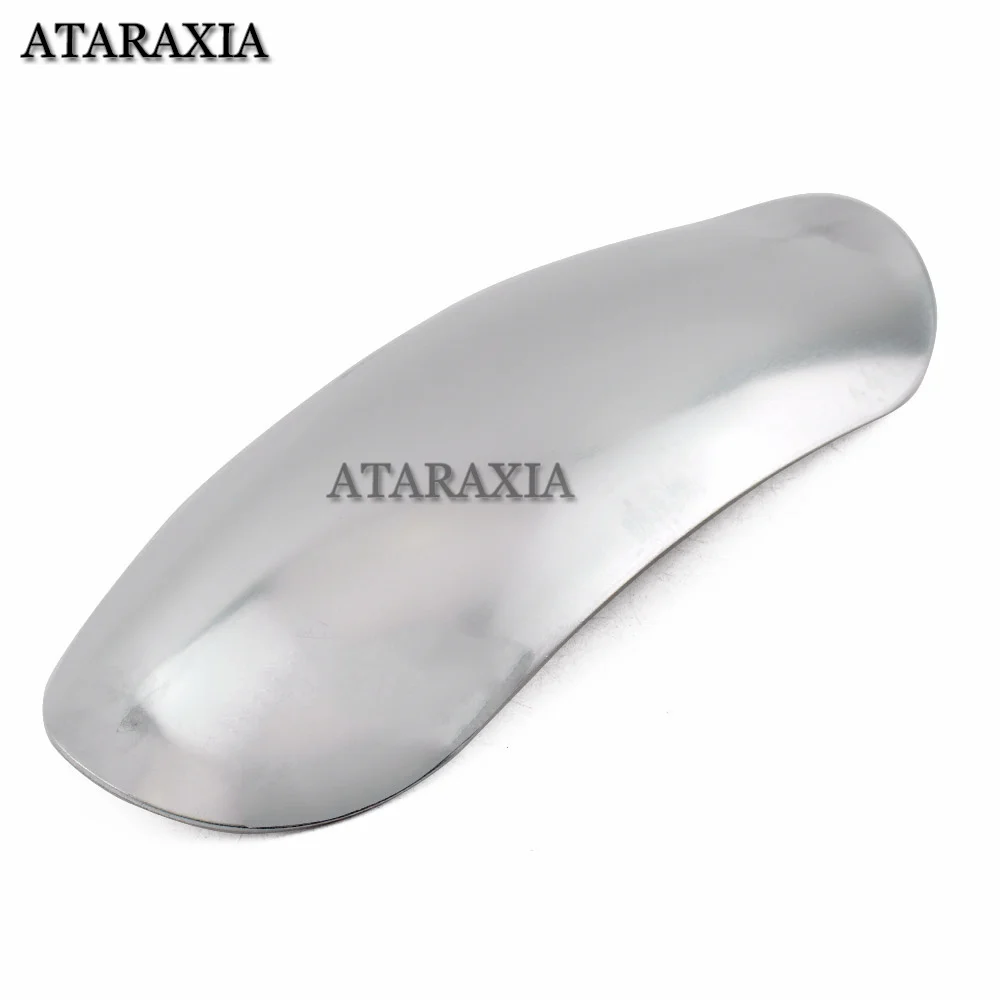 Motorcycle Aluminum Universal Unpainted Short Front Mudguard Fender Mud Guard Custom Bike For Harley Touring Chopper Bobber