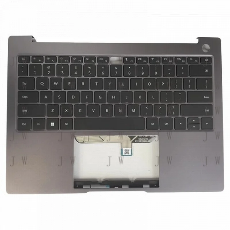 DDJ  Palmrest US Keyboard Grey for Huawei Matebook 14 KLV KLVC KLVD KLVF KLVG FLMH-16