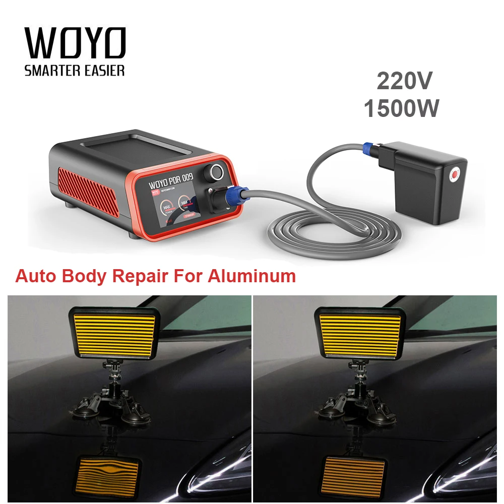 WOYO PDR009  Car Body Paintless Dent Repair Tools Dent Puller Glue Pulling Tabs Repair Tools 110V 220V