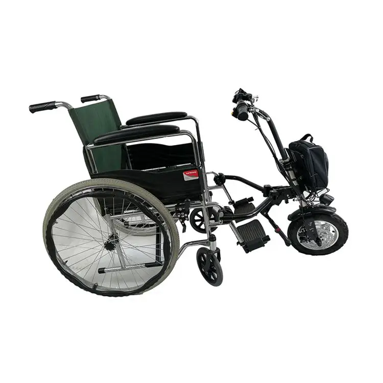 Cheapest Electric Wheelchair 250W 350W 500W Handcycle Attachment For Disable Used Electric Wheelchair Motor Kit