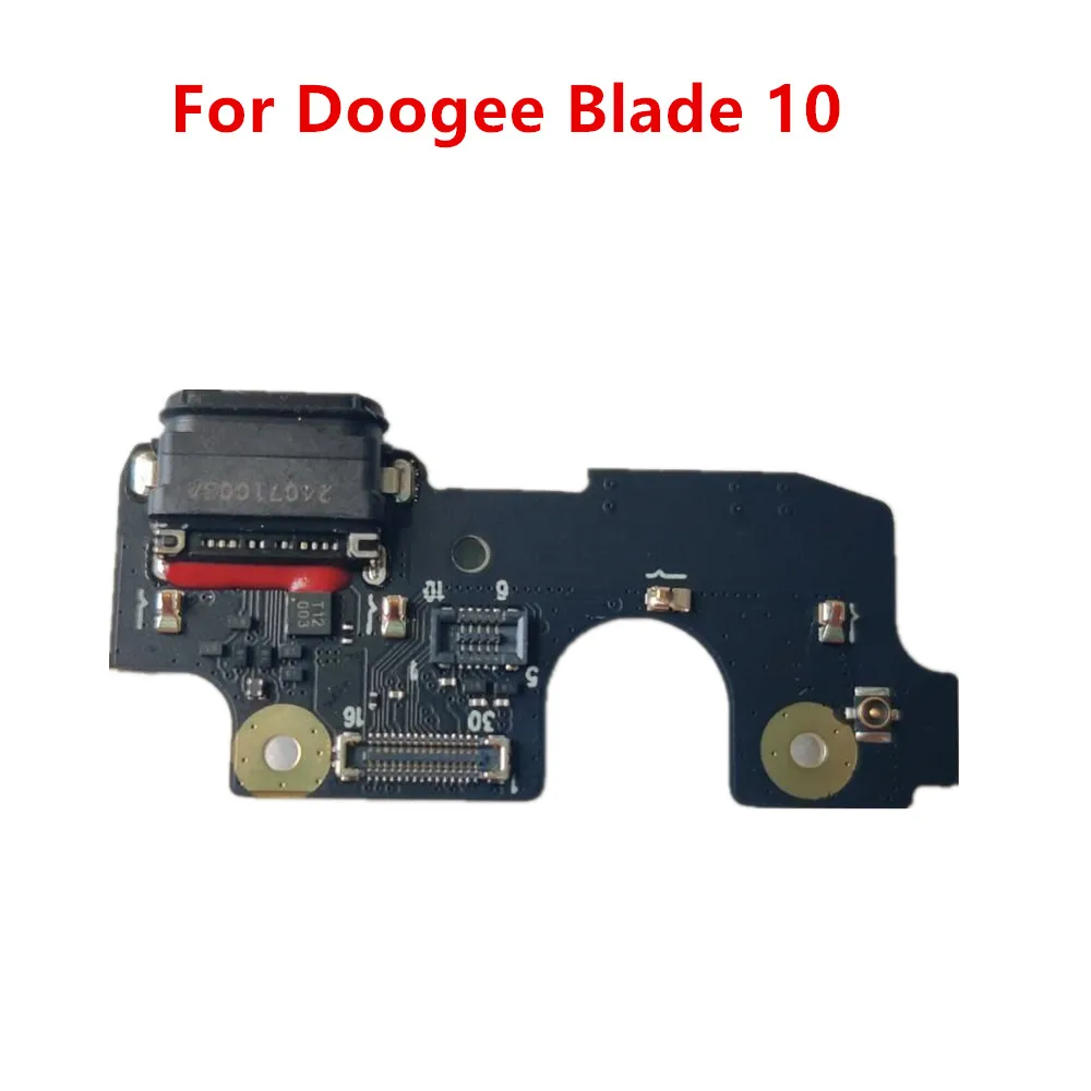 New Original For DOOGEE Blade 10 Smart Phone USB Board Charging Dock Parts Plug Charger Port For Blade 10 Pro Blade 10 Ultra