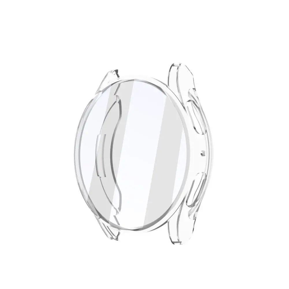 Funda protectora para Samsung Galaxy Watch, cubierta de silicona TPU, parachoques, protección de pantalla, accesorios completos E8Q1, 7, 4, 5, 6, 40mm, 44mm