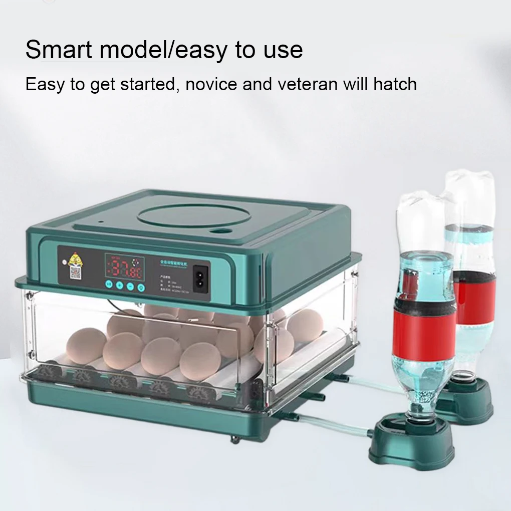 6/10/15 Eggs Incubator Automatic Chick Hatcher Poultry Hatching Machine Auto Turner Equipment for Home