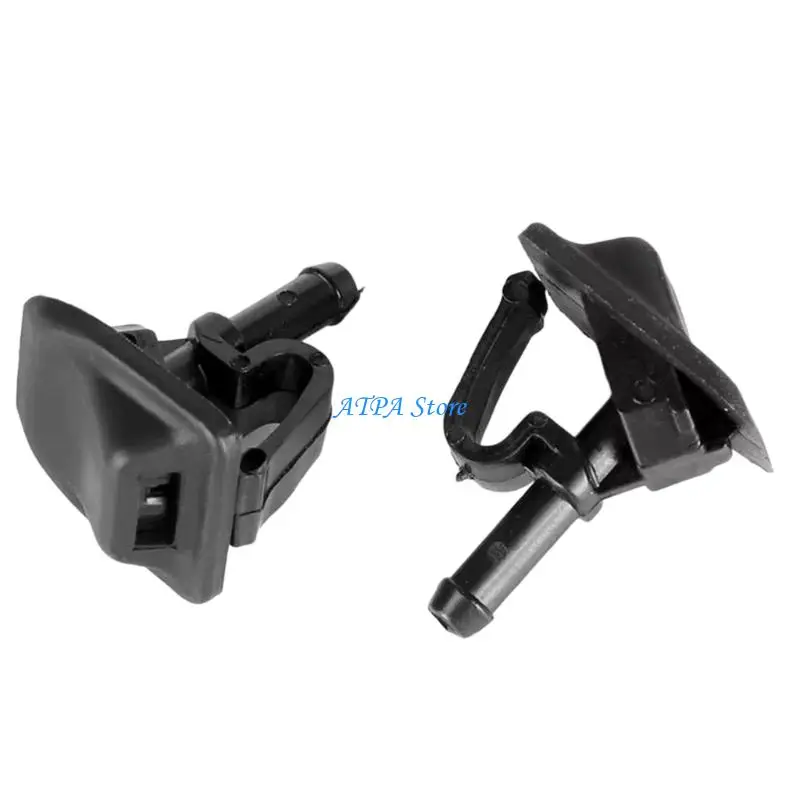 

U13C Direct Replacement Washer Jet 55156728AB Strong Plastic Nozzle 2PCS for Car