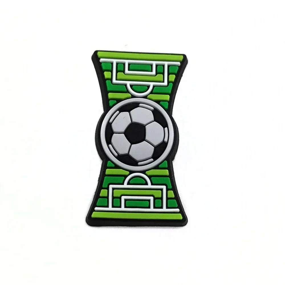 18-teiliges Set Fußball-Charms für Jungen und Männer, Schuh-Accessoires für Sportschuhe, Sandalen und Slipper – Detail 13
