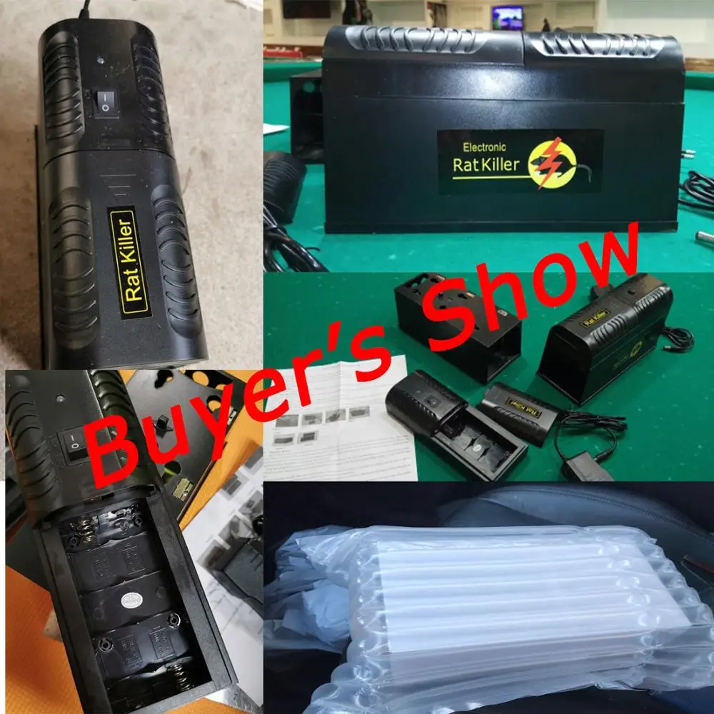 Imagem -06 - Behogar Choque Elétrico Mouse Ratos Rato Roedor Armadilha Gaiola Assassino Zapper Rejeitar Rejeitor para Sério Controle de Pragas ue Eua Reino Unido Plug