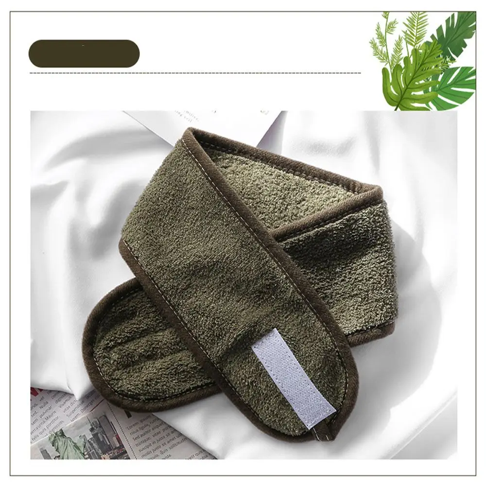 

Face Fashion Women Bath Adjustable Makeup Facial Cosmetic Head Band Tiara Turban Turban Hairband