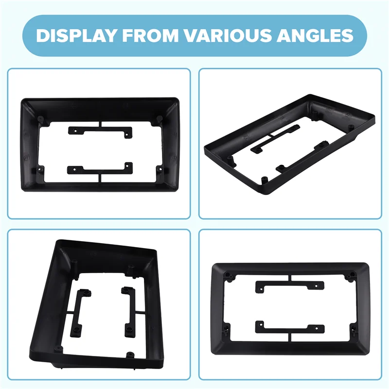 Kit de instalação do painel de rádio do carro para 2010-2013 dodge durango traço faccia console moldura adaptador placa guarnição capa