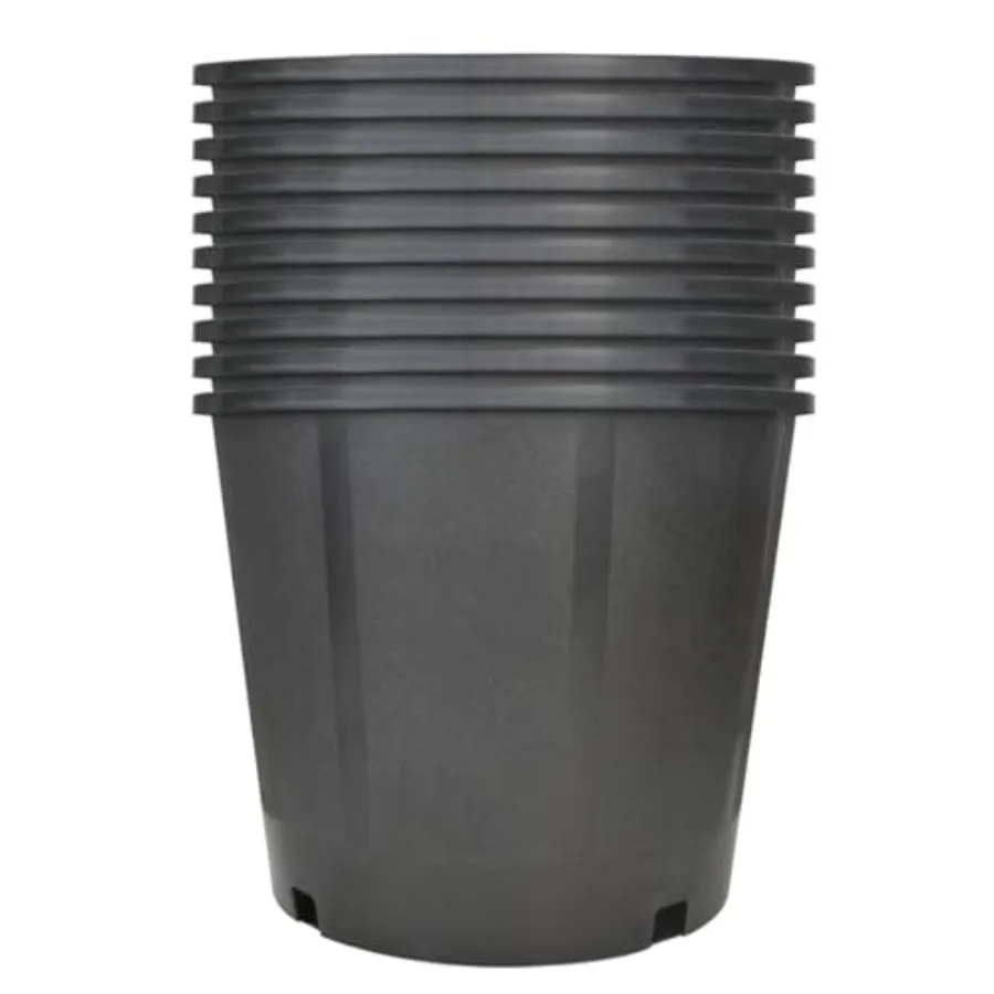 

Pots for Plants, Sturdy Plastic Planter Pots with Drainage Holes, Large Plastic Planters, Garden Planter Pots for Seedlings, Su
