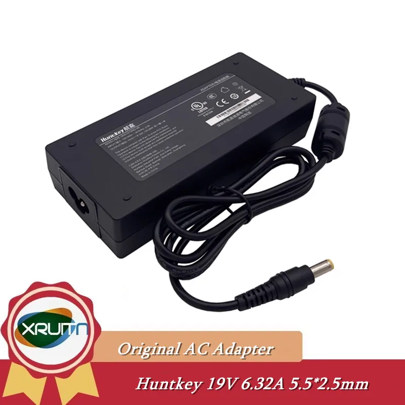 

Новый оригинальный Huntkey 19 В 6,32 А 120 Вт HKA12019063-6B адаптер переменного тока для ноутбука зарядное устройство для блока питания Intel NUC NUC6i7KYK HDZ1201-3C