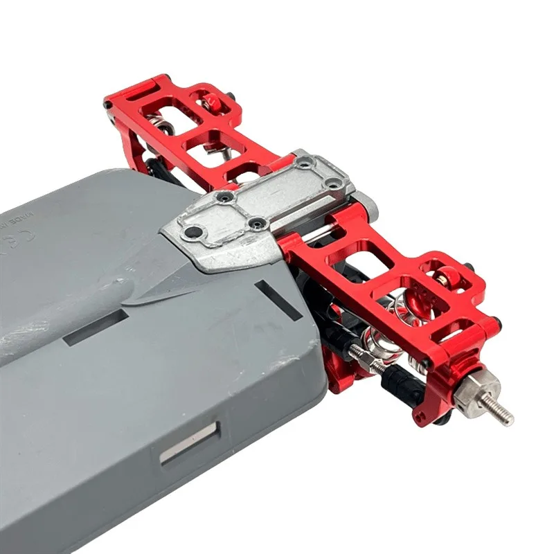 MJX 1/14 14207 14208 Piezas de coche de control remoto Brazo inferior mejorado y modificado de metal